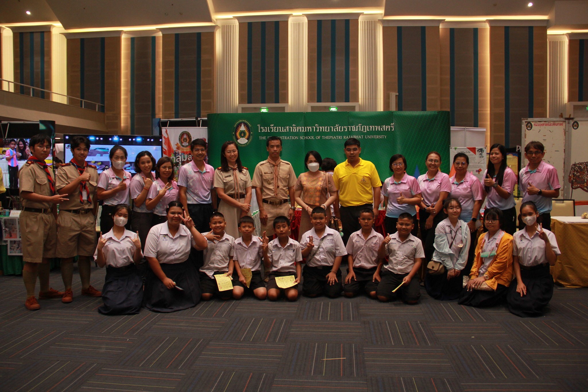 เข้าร่วมชมและให้กำลังใจแก่นักเรียน เนื่องในกิจกรรมสัปดาห์วิทยาศาสตร์แห่งชาติ ส่วนภูมิภาค ประจำปี พ.ศ. 2567 ในระหว่างวันที่ 19 – 21 สิงหาคม 2567